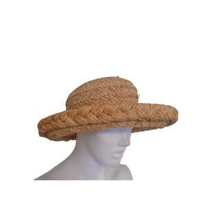 Carol Carr Palm Beach straw hat sun hat One Size